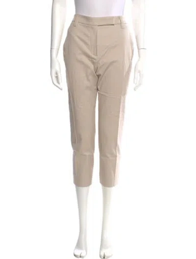 Pre-owned Brunello Cucinelli Straight Leg Pants In Neutral