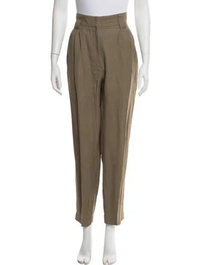 Pre-owned Brunello Cucinelli Straight Leg Pants In Neutral