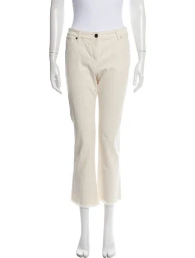 Pre-owned Brunello Cucinelli Straight Leg Pants In Neutral
