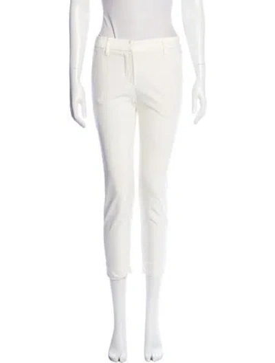 Pre-owned Brunello Cucinelli Straight Leg Pants In Neutral