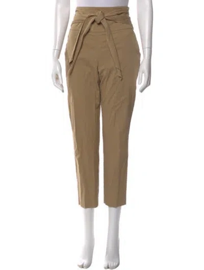 Pre-owned Brunello Cucinelli Straight Leg Pants In Neutral