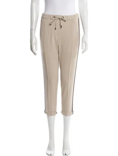 Pre-owned Brunello Cucinelli Straight Leg Pants In Neutral