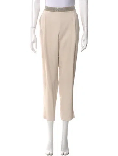 Pre-owned Brunello Cucinelli Straight Leg Pants In Neutral