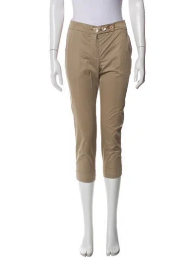 Pre-owned Brunello Cucinelli Straight Leg Pants In Neutral