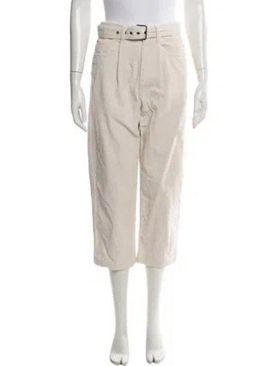 Pre-owned Brunello Cucinelli Straight Leg Pants In Neutral
