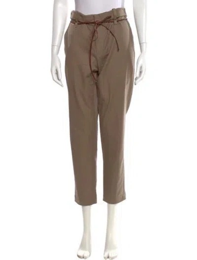 Pre-owned Brunello Cucinelli Straight Leg Pants In Neutral