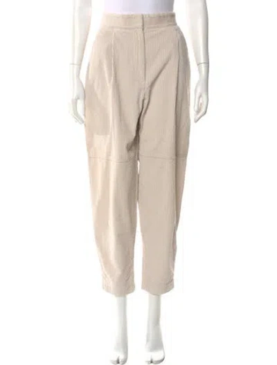 Pre-owned Brunello Cucinelli Straight Leg Pants In Neutral