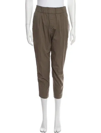 Pre-owned Brunello Cucinelli Straight Leg Pants In Neutral