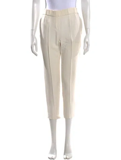 Pre-owned Brunello Cucinelli Straight Leg Pants In Neutral