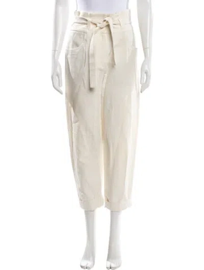 Pre-owned Brunello Cucinelli Straight Leg Pants In Neutral