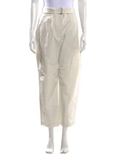 Pre-owned Brunello Cucinelli Straight Leg Pants In Neutral