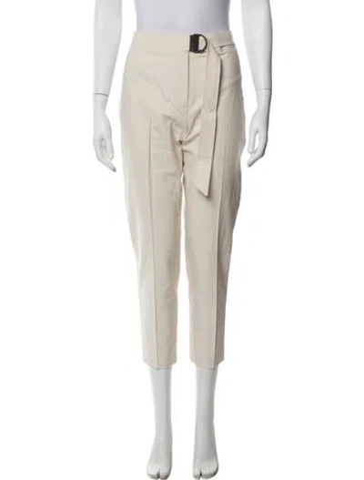 Pre-owned Brunello Cucinelli Straight Leg Pants In Neutral