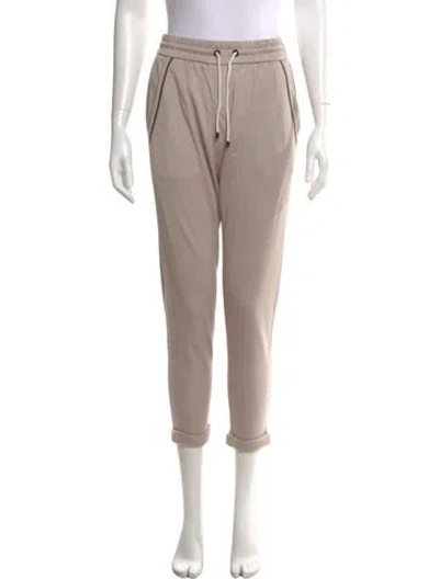 Pre-owned Brunello Cucinelli Straight Leg Pants In Neutral
