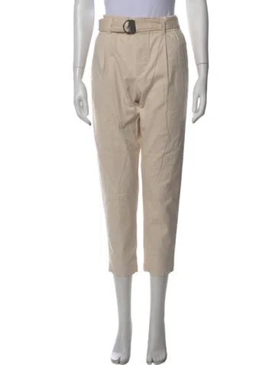 Pre-owned Brunello Cucinelli Straight Leg Pants In Neutral