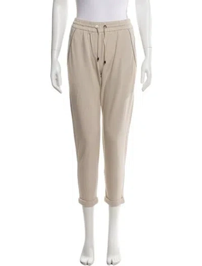 Pre-owned Brunello Cucinelli Straight Leg Pants In Neutral