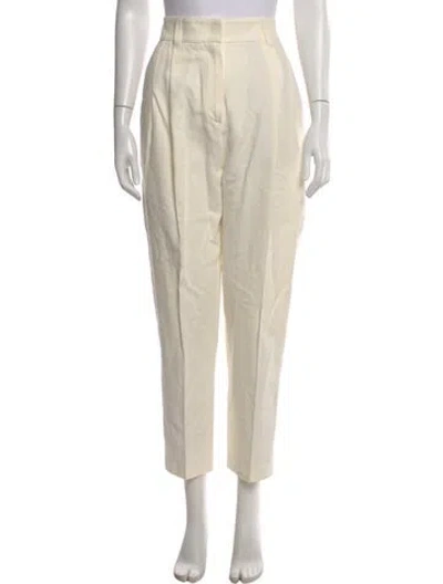 Pre-owned Brunello Cucinelli Straight Leg Pants In Neutral