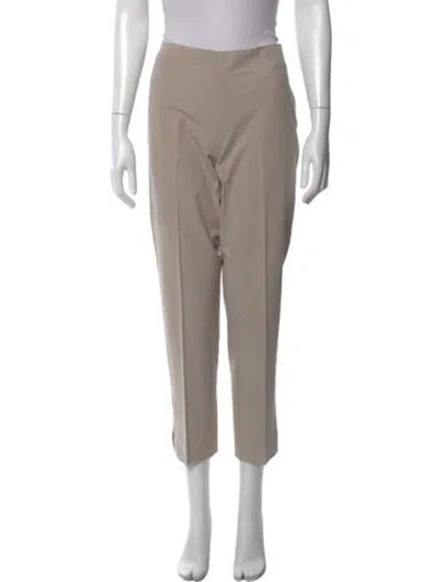 Pre-owned Brunello Cucinelli Straight Leg Pants In Neutral