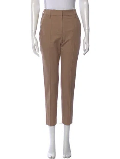Pre-owned Brunello Cucinelli Straight Leg Pants In Neutral