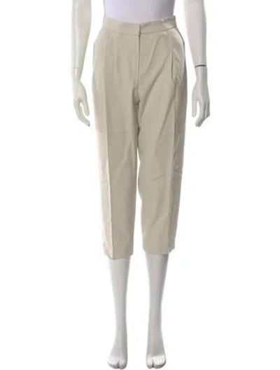 Pre-owned Brunello Cucinelli Straight Leg Pants In Neutral