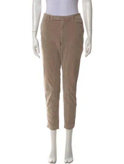 Pre-owned Brunello Cucinelli Straight Leg Pants In Neutral