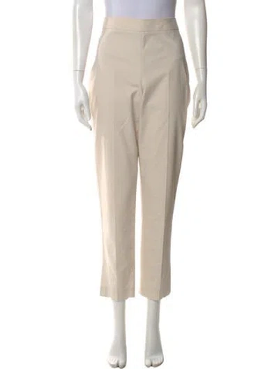 Pre-owned Brunello Cucinelli Straight Leg Pants In Neutral