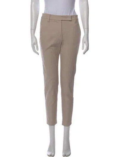 Pre-owned Brunello Cucinelli Straight Leg Pants In Neutral