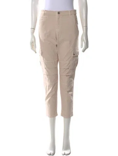 Pre-owned Brunello Cucinelli Straight Leg Pants In Neutral