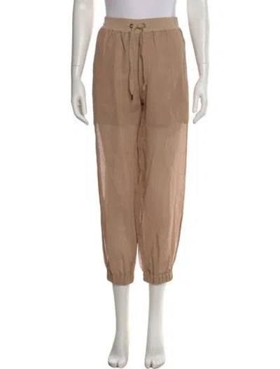 Pre-owned Brunello Cucinelli Straight Leg Pants In Neutral