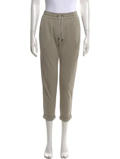 Pre-owned Brunello Cucinelli Straight Leg Pants In Neutral