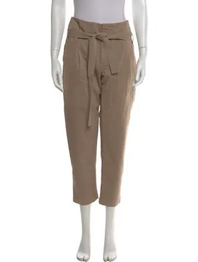 Pre-owned Brunello Cucinelli Straight Leg Pants In Neutral