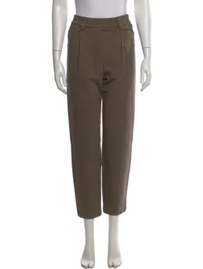 Pre-owned Brunello Cucinelli Straight Leg Pants In Neutral