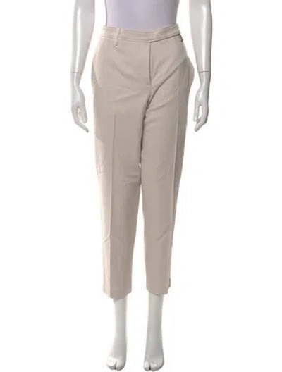 Pre-owned Brunello Cucinelli Straight Leg Pants In Neutral