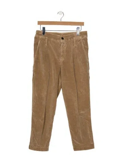 Pre-owned Brunello Cucinelli Straight Leg Pants In Neutral