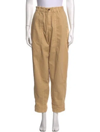 Pre-owned Brunello Cucinelli Straight Leg Pants In Neutral