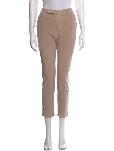 Pre-owned Brunello Cucinelli Straight Leg Pants In Neutral