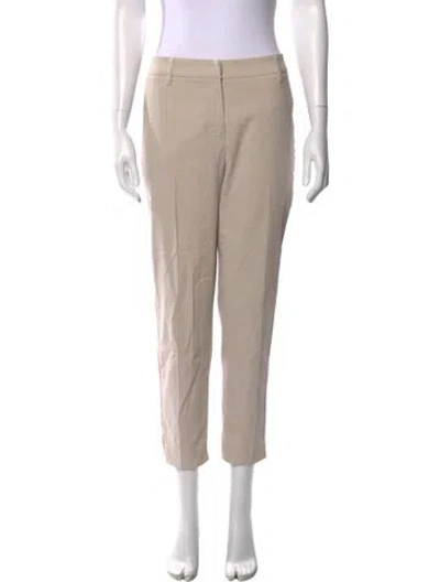 Pre-owned Brunello Cucinelli Straight Leg Pants In Neutral