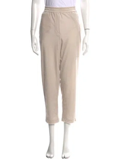 Pre-owned Brunello Cucinelli Straight Leg Pants In Neutral