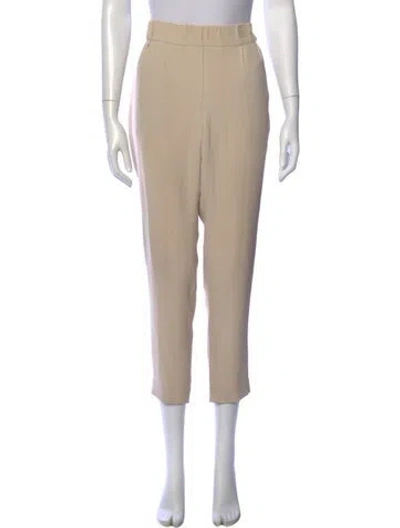 Pre-owned Brunello Cucinelli Straight Leg Pants In Neutral