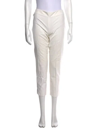 Pre-owned Brunello Cucinelli Straight Leg Pants In Neutral