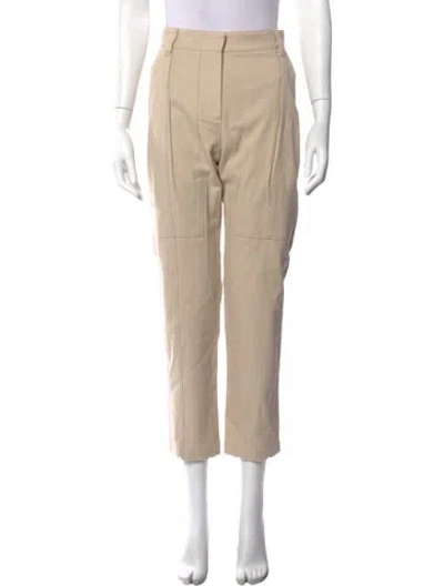 Pre-owned Brunello Cucinelli Straight Leg Pants In Neutral