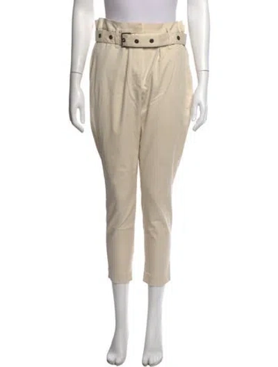 Pre-owned Brunello Cucinelli Straight Leg Pants In Neutral