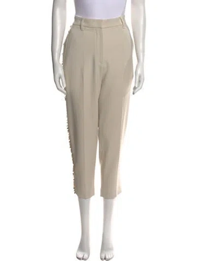 Pre-owned Brunello Cucinelli Straight Leg Pants In Neutral