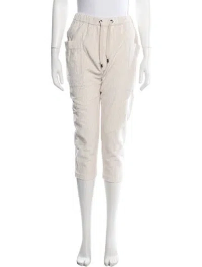 Pre-owned Brunello Cucinelli Straight Leg Pants In Neutral