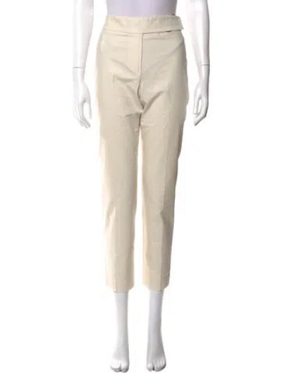Pre-owned Brunello Cucinelli Straight Leg Pants In Neutral