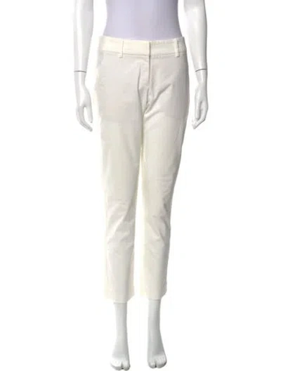 Pre-owned Brunello Cucinelli Straight Leg Pants In Neutral