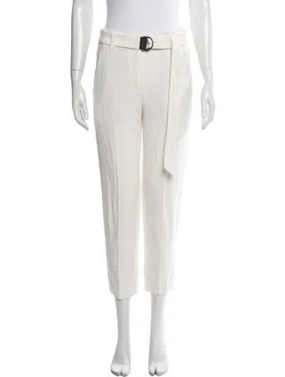 Pre-owned Brunello Cucinelli Straight Leg Pants In Neutral