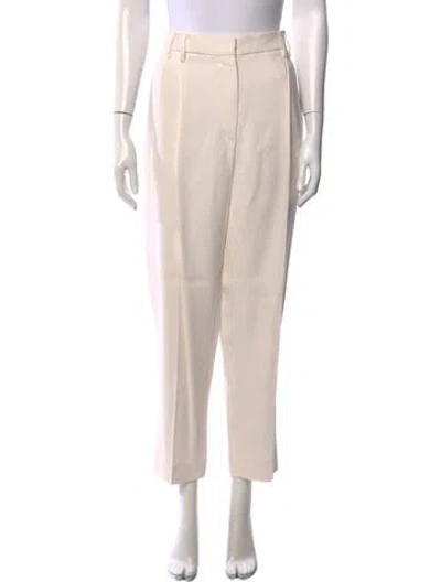 Pre-owned Brunello Cucinelli Straight Leg Pants In Neutral