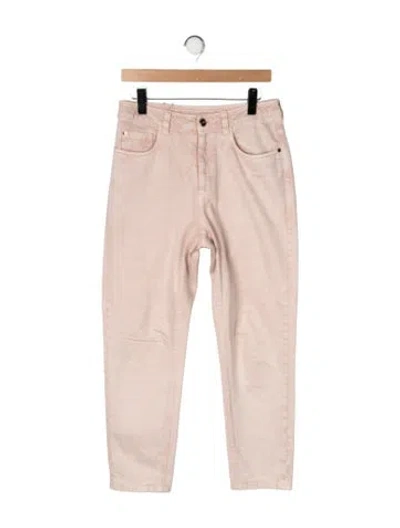 Pre-owned Brunello Cucinelli Straight Leg Pants In Neutral