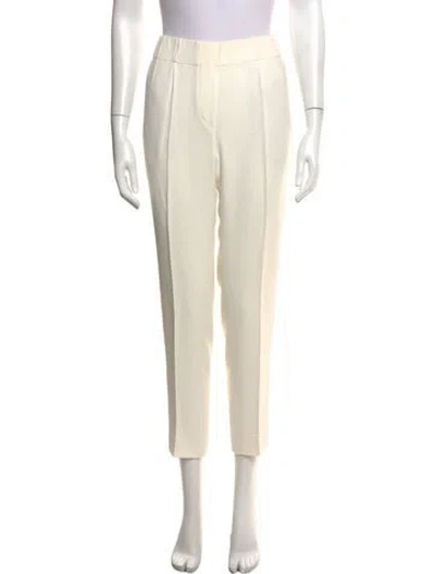 Pre-owned Brunello Cucinelli Straight Leg Pants In Neutral