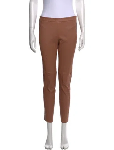 Pre-owned Brunello Cucinelli Straight Leg Pants In Neutral
